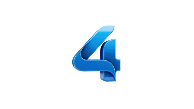 Channel 4 logo on Transparent Background