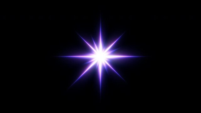 Starburst Glow purple rays overlay background