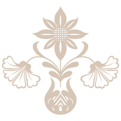 Embroidery patterns vector