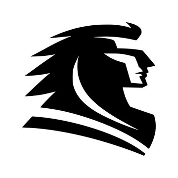 Logo Singa Minimalis Hitam Putih &ndash; Desain Vektor Elegan