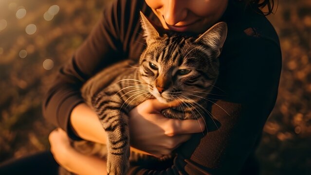 Un conmovedor primer plano de un perro beagle mayor con una expresi&oacute;n amable y un arn&eacute;s, AI Generative