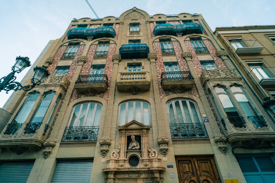 valencia, Spain, April 15, 2024. Casa del Punto de Gancho House of the Hook Point