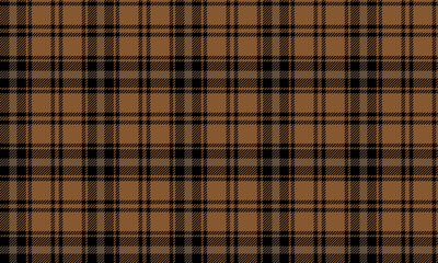 Seamless plaid fabric in black and yellow, perfect for fashion design, clothing, skirts, trousers, and other textiles, adding a distinctive and stylish touch to your collection.