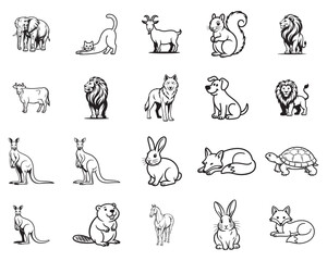 Scandinavian animals SVG Bundle