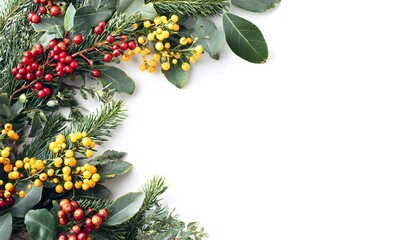 Christmas frame, generation AI 