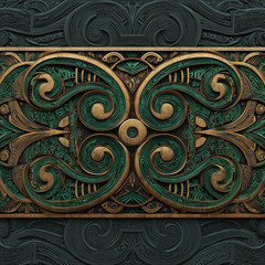 Horizontal Background for Stylish Restaurant Menu