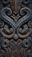 Maori Texture Pattern Background