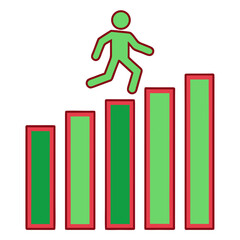 Growth and Success Concept