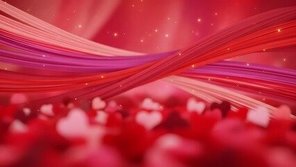 Abstract swirling lights