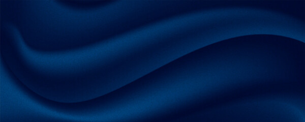 Obraz premium Dark blue and bright blue gradient with smooth blending, creating a sleek and modern abstract background