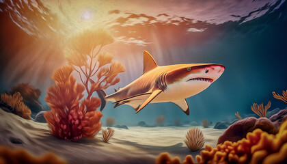 Caribbean reef shark