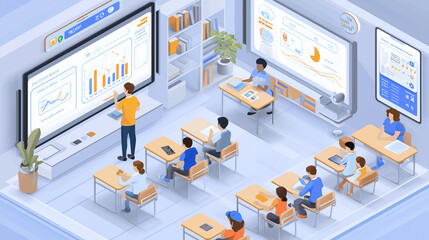AI-driven personalized education and e-learning technology.
