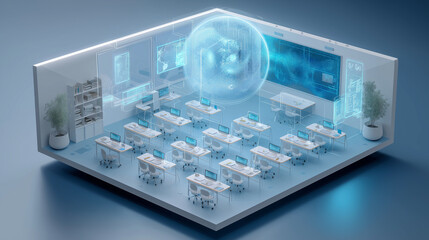 AI-driven personalized education and e-learning technology.