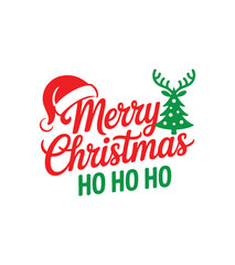 Merry Christmas Time &ndash; Festive Holiday Typography Vector Design