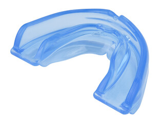 Pre Orthodontic silicone trainer correction of maxillary anomalies for children. To correct the bite of teeth isolated on a transparent background. Full depth of field. PNG.