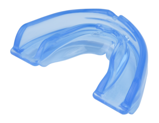 Pre Orthodontic silicone trainer correction of maxillary anomalies for children. To correct the bite of teeth isolated on a transparent background. Full depth of field. PNG.