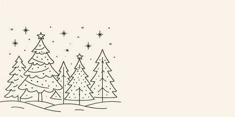 christmas tree on a white background