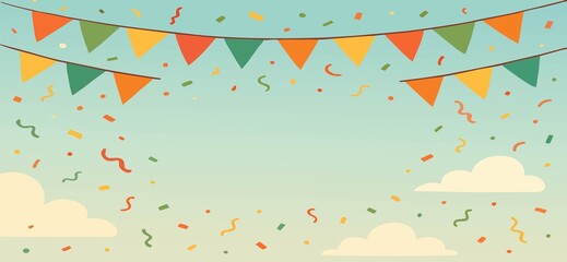 happy birthday card with balloons