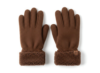 Cozy Brown Winter Gloves