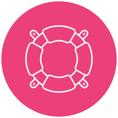 Obraz premium Life ring Icon