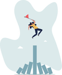 Winner take all, survive business competition or strength to overcome difficulty, economic crisis or recession,life and employment of people.