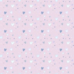 seamless patterns with valentine 