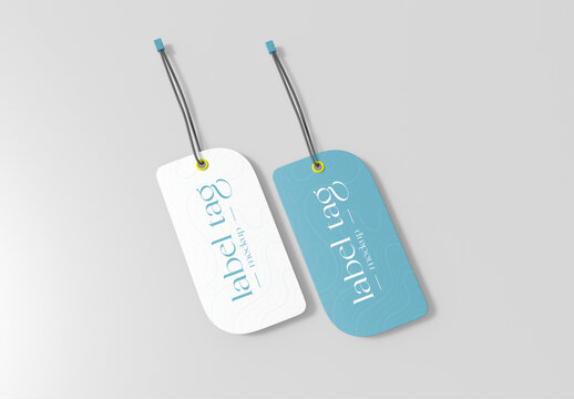 Paper label Mockup