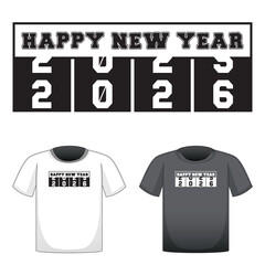 Naklejka premium Black cotton t-shirt design concept with front and back view for casual fashion apparel and print template