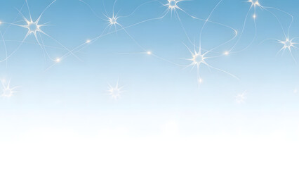 Abstract blue and white background