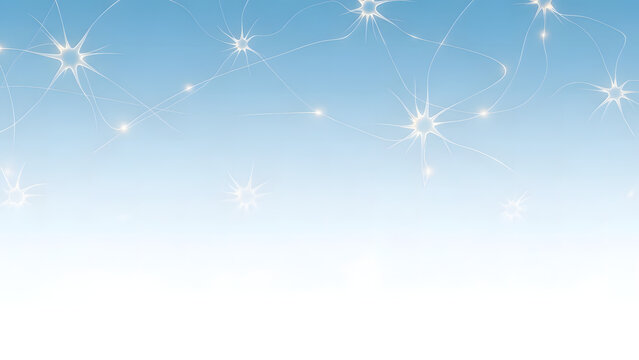 Abstract blue and white background - Powered by Adobe