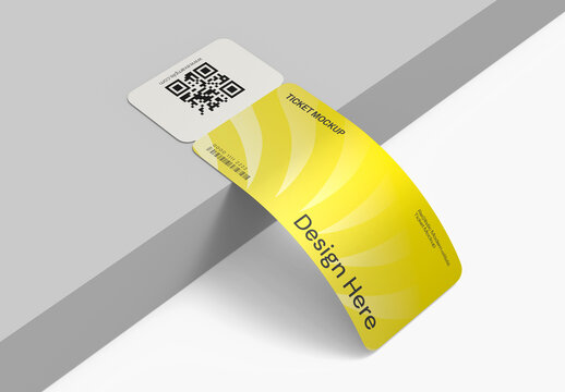 Event Ticket Mockup