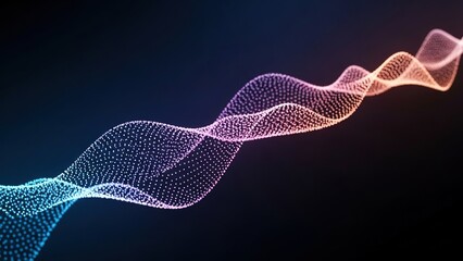 Abstract wave pattern