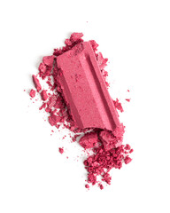 Crushed Pink Eyeshadow Powder Texture