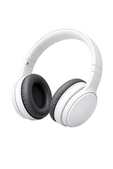 White Over-Ear Headphones Isolated