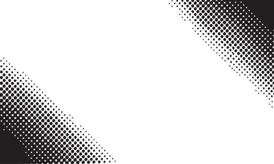 Abstract black and white halftone gradient background modern diagonal design