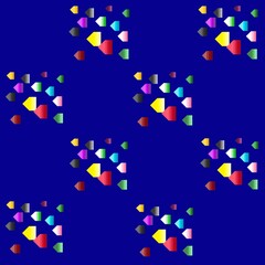 abstract background with stars