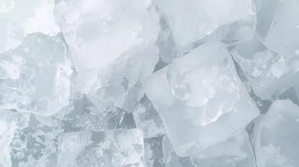 Clean frozen ice texture background