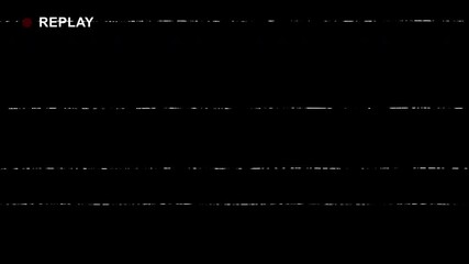 Video replay screen with noise VHS effect, alpha channel transparent. Perfect for video editing projects, Ideal for presentations and social media 4K - Powered by Adobe