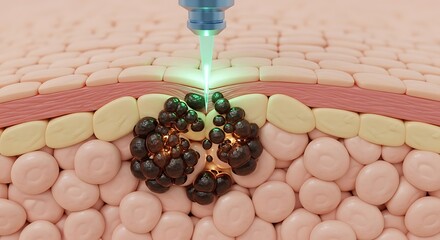 Laser Treatment Targeting Skin Blemishes and Pigmentation Issues.