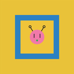 Cute Electrical Outlet Character