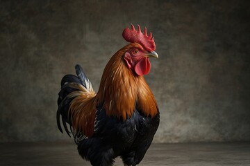 rooster in the garden