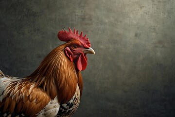 rooster in the garden