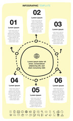 Doodle Infographic Template