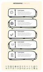 Doodle Infographic Template