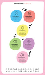 Doodle Infographic Template