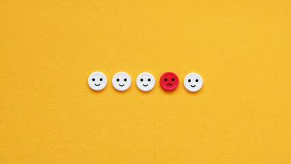 Workplace Burnout and Emotional Fatigue Behind Positive Appearance. Silent Burnout and Stress Concept