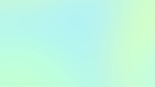 Loop seamless pastel blue green gradient background
