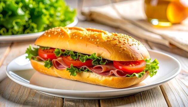 生ハムと野菜を挟んだボカディージョが主役のスペイン料理グルメ軽食