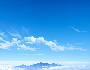 Stunning High-Altitude Mountain View.