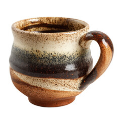 Coffee cup ceramic isolated on transparent background